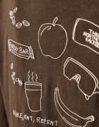 The North Face тениска дамска от памук Hike Picnic кафява NF0A8JABNMF1