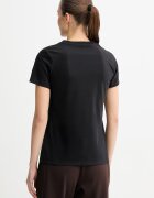 The North Face тениска дамска с памук EVOLUTION черна NF0A8FX7JK31