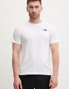 The North Face Тениска GRAPHIC в бяло с принт NF0A8GV0FN41