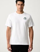 The North Face тениска мъжка от памук Basecamp бяла NF0A8JAAVD91