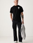 The North Face тениска мъжка от памук Collage Relaxed черна NF0A8H5KJK31
