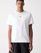 The North Face тениска мъжка от памук Essential Center Logo бяла NF0A8GQEFN41