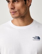 The North Face тениска мъжка от памук Relaxed бяла NF0A8JACFN41
