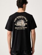 The North Face тениска мъжка от памук Relaxed черна NF0A8JACJK31