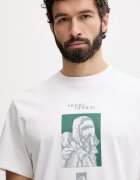 The North Face тениска мъжка памучна EXPLORER RELAXED бяла NF0A8G9MFN41