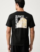 The North Face тениска мъжка с памук GRAPHIC черна NF0A8GV0JK31