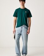 The North Face тениска мъжка с памук Monte зелена NF0A8JAVN4J1