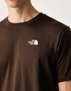 The North Face тениска мъжка с памук Simple Dome кафява NF0A8CZ2NMF1