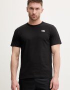 The North Face Тениска Simple Dome в черно с изчистен дизайн NF0A8CZ2JK31
