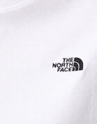 The North Face уголемена тениска дамска от памук Essential бяла NF0A8H71FN41