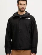 The North Face Яке Dryvent Mono Mountain в черно преходен модел с уголемена кройка NF0A88XFJK31
