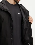 The North Face Яке Dryvent Mono Mountain в черно преходен модел с уголемена кройка NF0A88XFJK31