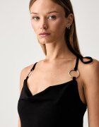 The Ragged Priest разкроена рокля с вискоза черна RPSS261081JS