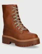 Timberland боти дамски от кожа Stone Street кафяви TB0A5SAHEM61