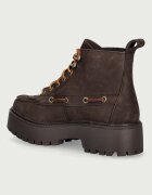 Timberland боти с платформа дамски от набук Stone Street кафяви TB0A27YZW071