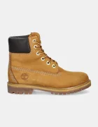 Timberland Кожени обувки Premium 6 Inch в кафяво с равна подметка с лека изолация TB1103617131