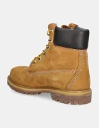 Timberland Кожени обувки Premium 6 Inch в кафяво с равна подметка с лека изолация TB1103617131