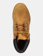 Timberland Кожени обувки Premium 6 Inch в кафяво с равна подметка с лека изолация TB1103617131
