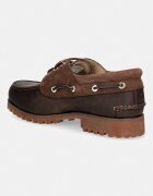 Timberland мокасини мъжки от кожа Authentic кафяви TB0A44YFAI21