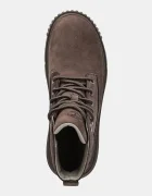 Timberland Велурени кубинки Greyfield в кафяво с платформа TB0A2FT6EM51