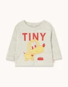 Tinycottons Бебешка блуза с дълги ръкави PUPPY GRAPHIC BABY TEE
