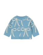 Tinycottons Бебешка памучна жилетка BOWS CARDIGAN BABY