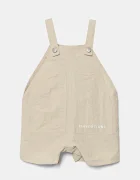 Tinycottons Бебешки къс гащеризон SOLID SHORT DUNGAREE