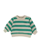 Tinycottons Бебешки памучен суичър STRIPES BABY SWEATSHIRT