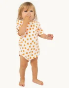 Tinycottons Бебешко боди APPLES RIB BODY