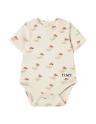 Tinycottons Бебешко боди DUCKS RIB BODY