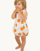 Tinycottons Бебешко боди от памук APPLES WOVEN BODY