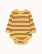 Tinycottons Бебешко боди от памук STRIPES KNIT BODY