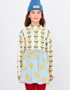 Tinycottons Детска блуза с дълги ръкави APPLES RIB MOCKNECK