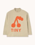 Tinycottons Детска блуза с дълги ръкави CHERRY GRAPHIC RIB MOCKNECK