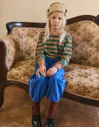 Tinycottons Детска блуза с дълги ръкави STRIPES SLEEVE KNIT TEE