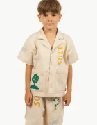 Tinycottons Детска памучна риза ARTSY TREE SHIRT