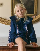 Tinycottons Детска памучна рокля MINI CHERRIES DRESS