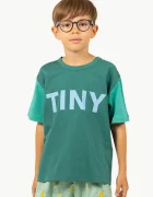 Tinycottons Детска памучна тениска COLOR BLOCK TEE