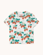 Tinycottons Детска памучна тениска STRAWBERRIES TEE