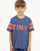 Tinycottons Детска памучна тениска STRIPES LOGO TEE
