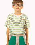 Tinycottons Детска памучна тениска STRIPES MULTICOLOR TEE