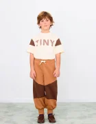 Tinycottons Детска памучна тениска TINY COLOR BLOCK TEE