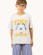 Tinycottons Детска памучна тениска TINY LEAGUE GRAPHIC TEE