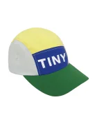 Tinycottons Детска шапка с козирка COLOR BLOCK CAP