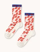 Tinycottons Детски чорапи CHERRIES MEDIUM SOCKS