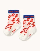 Tinycottons Детски чорапи CHERRIES MEDIUM SOCKS