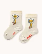 Tinycottons Детски чорапи DAISIES MEDIUM HEIGHT SOCKS