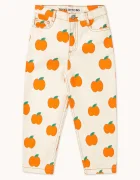 Tinycottons Детски дънки APPLES STRAIGHT JEANS