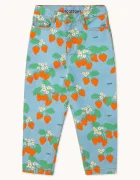 Tinycottons Детски дънки STRAWBERRIES STRAIGHT JEANS