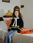 Tinycottons Детски клин STRIPES SHINY LEGGINGS